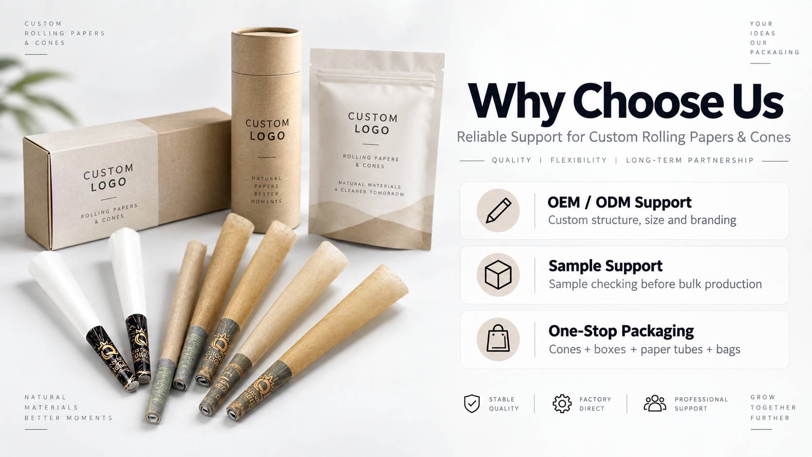 pre-roll cone with paper tip